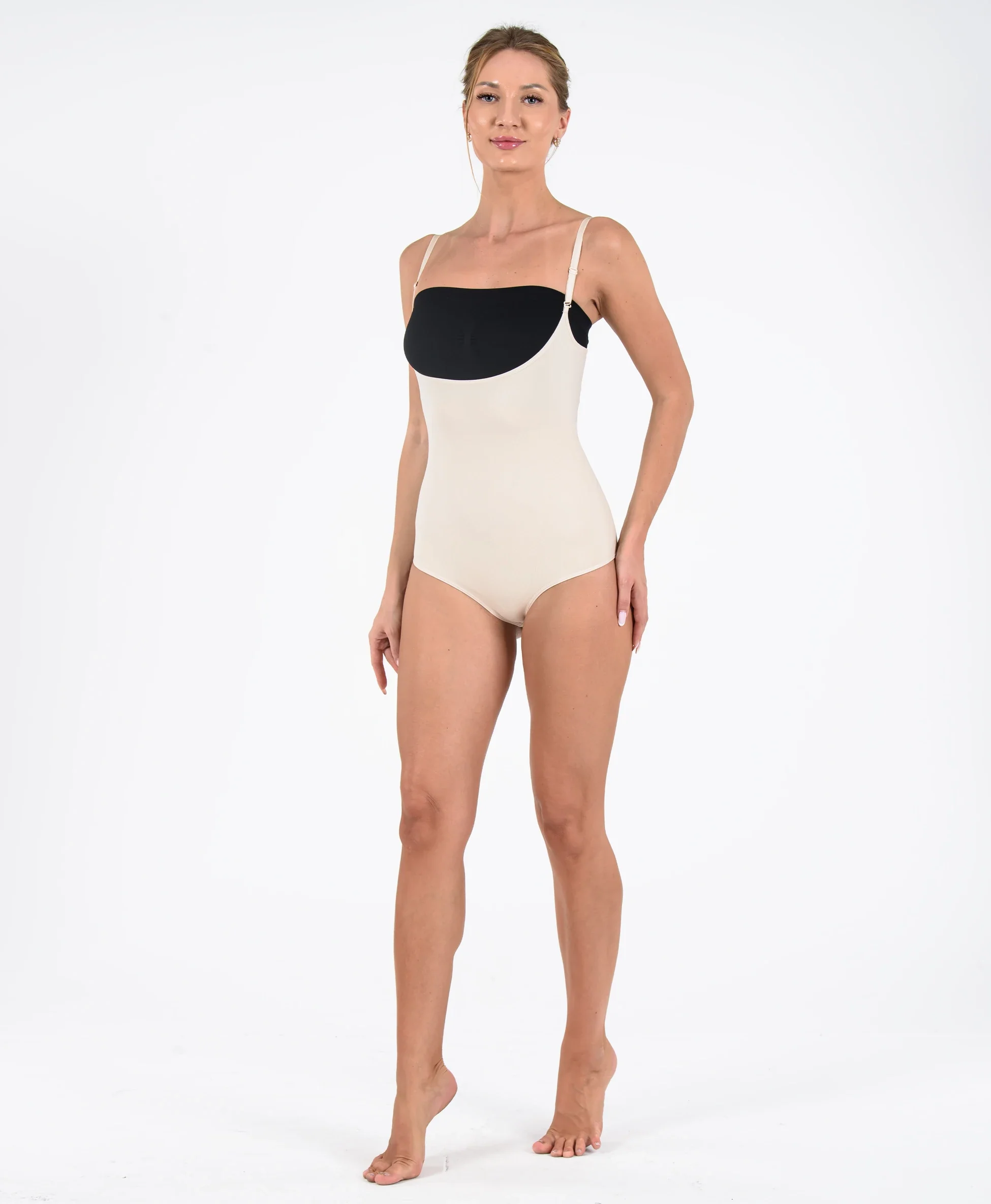 Slip Askılı Korse Siyah